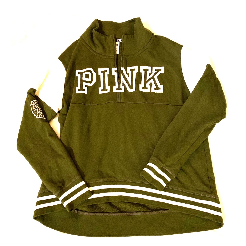 *SALE* PINK Quarter zip sweater